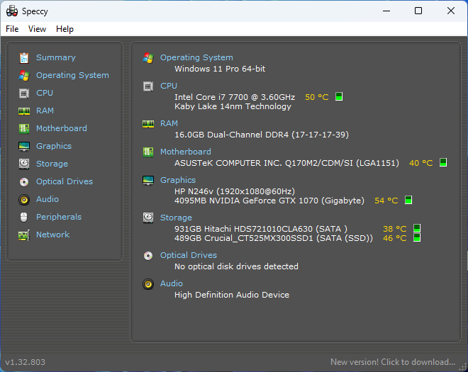 Gaming PC - i7-7700 - GTX1070 - AVAILABLE PERTH LOCAL ONLY PC410 - Image 5