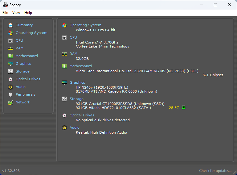Gaming PC - i7-8700K - RX6600 - AVAILABLE PERTH LOCAL ONLY PC409 - Image 5