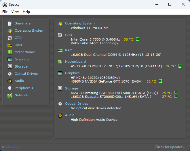 Gaming PC - i5-7500 - GTX1070 - AVAILABLE PERTH LOCAL ONLY PC447 - Image 4